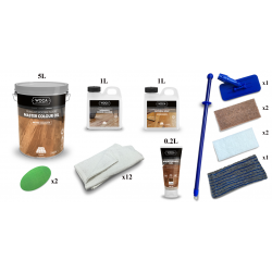 Kit Saving: DC104 (d) Element 7 V floor natural, fired or nero, work by hand, 36 to 55m2  (DC) Kit Saving: DC104 (d) Element 7 V floor natural, fired or nero, work by hand, 36 to 55m2  (DC)